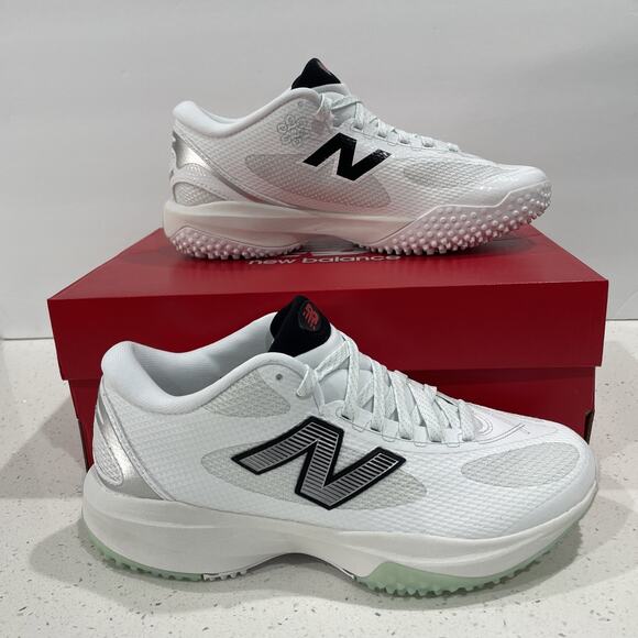 New Balance Freeze LX V5 Turf Shoes White New Sz 9 - Picture 1 of 10